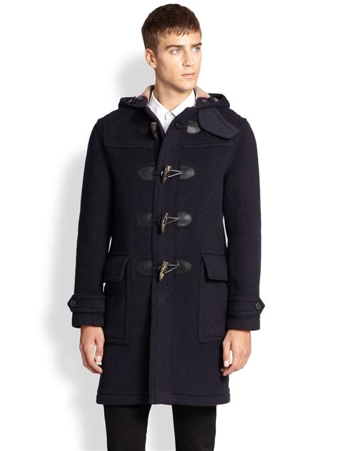 burberry duffle coat men|Burberry winter coat men's.